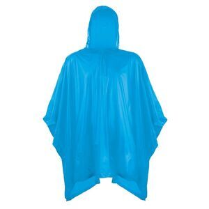 Splashmacs Childrens/Kids Plastic Rain Poncho / Sapphire